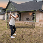 10' x 7' Rectangle Golf Net outdoors