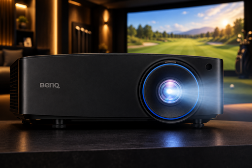 BenQ LK936ST 4K short throw laser golf simulator projector