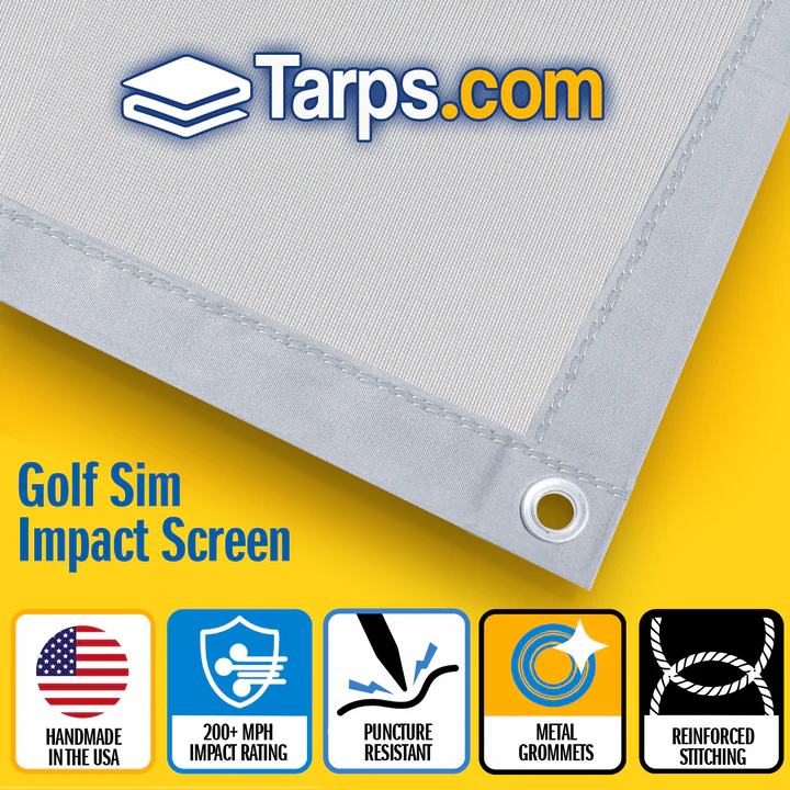 Tarp's Golf Simulator Impact Screens