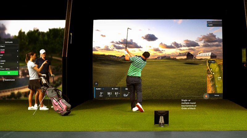 Ernest Sports Eagle Sim – Overhead Simulation Launch Monitor