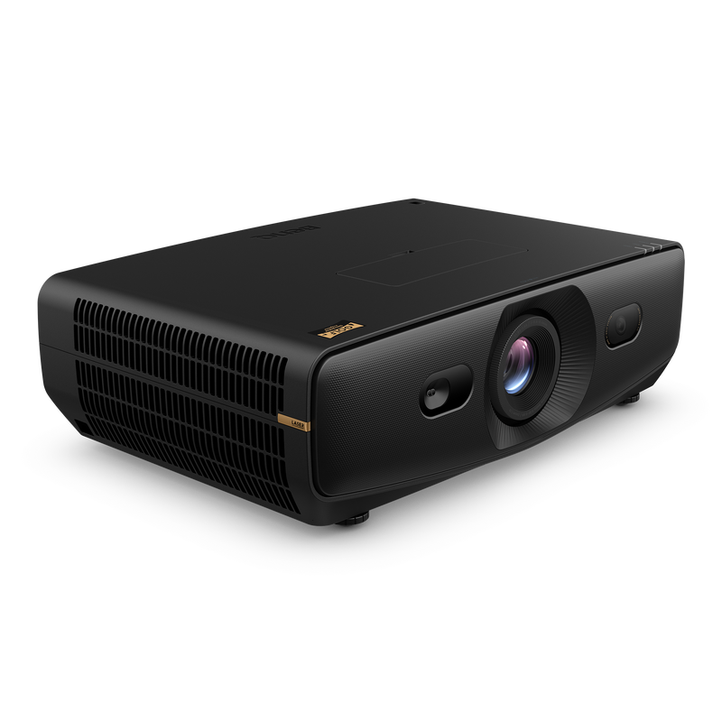 BenQ AK900ST golf simulator projector, right side angle view