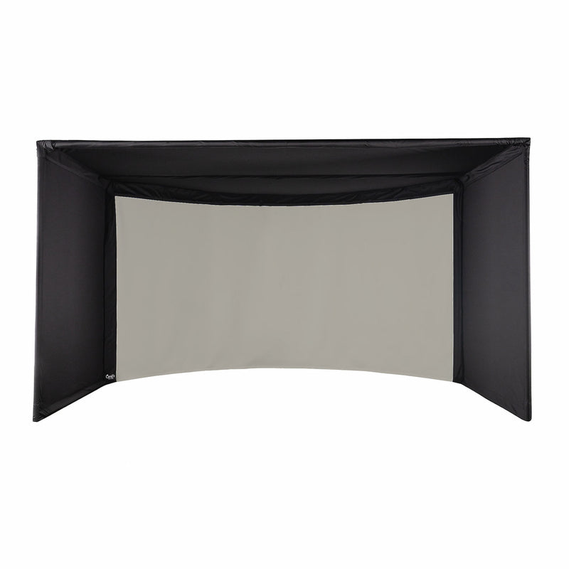 Carl´s Curved Golf Simulator Enclosure Kit with Impact Screen