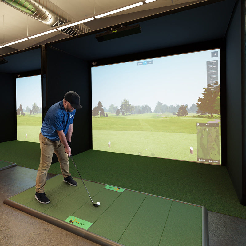 Carl's Pro Golf Simulator Enclosure Kit with Impact Screen