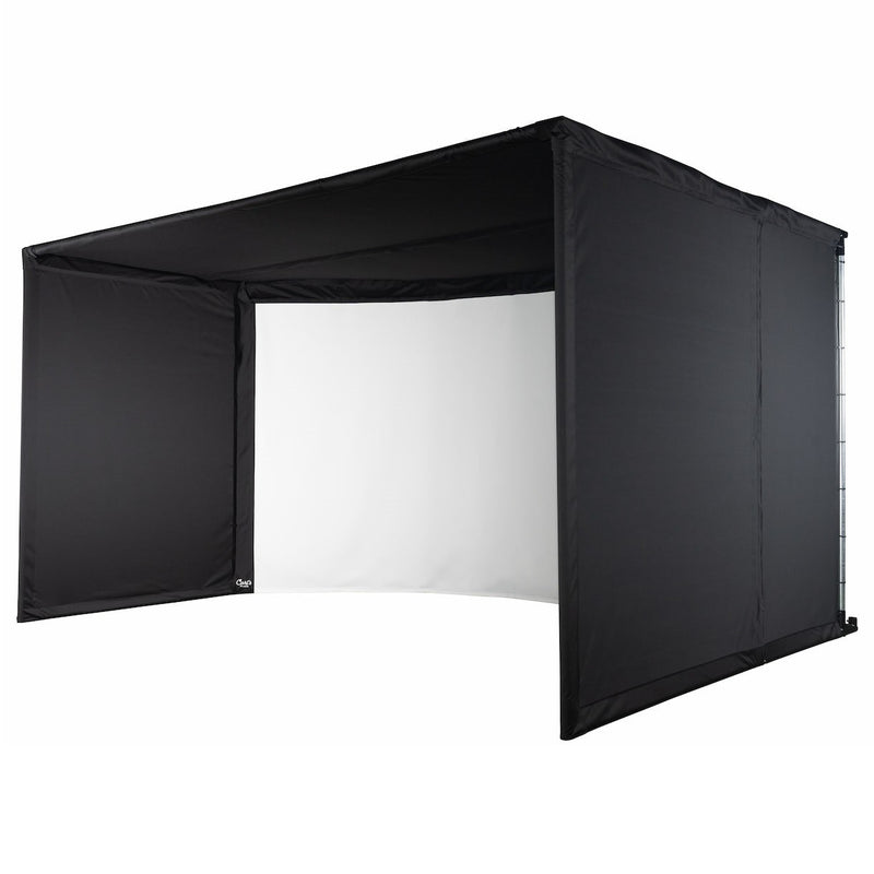 Carl´s Curved Golf Simulator Enclosure Kit with Impact Screen