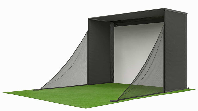 Carl's Net Wall Extensions for Golf Simulator Enclosure